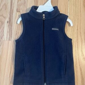 Columbia Kids' Dark Blue Fleece Vest